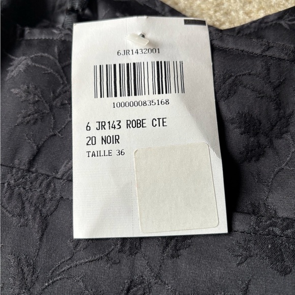 Kookai Black Jacquard Floral Dress – NWT - Picture 4 of 5